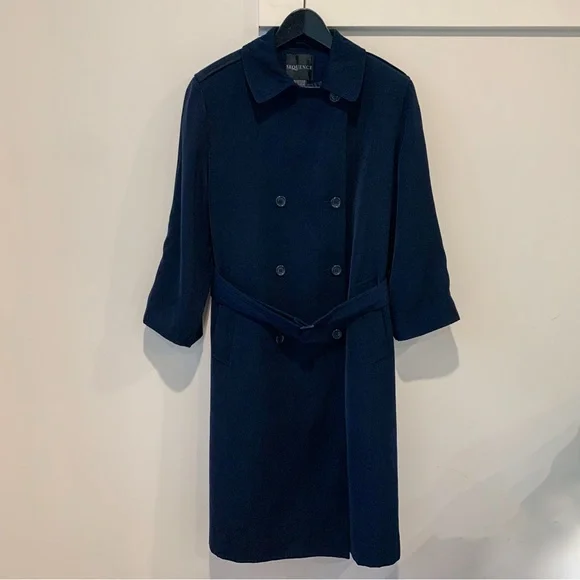 SEQUENCE double breasted trench - Picture 2 of 12